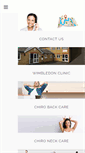 Mobile Screenshot of chiropractorwimbledon.com
